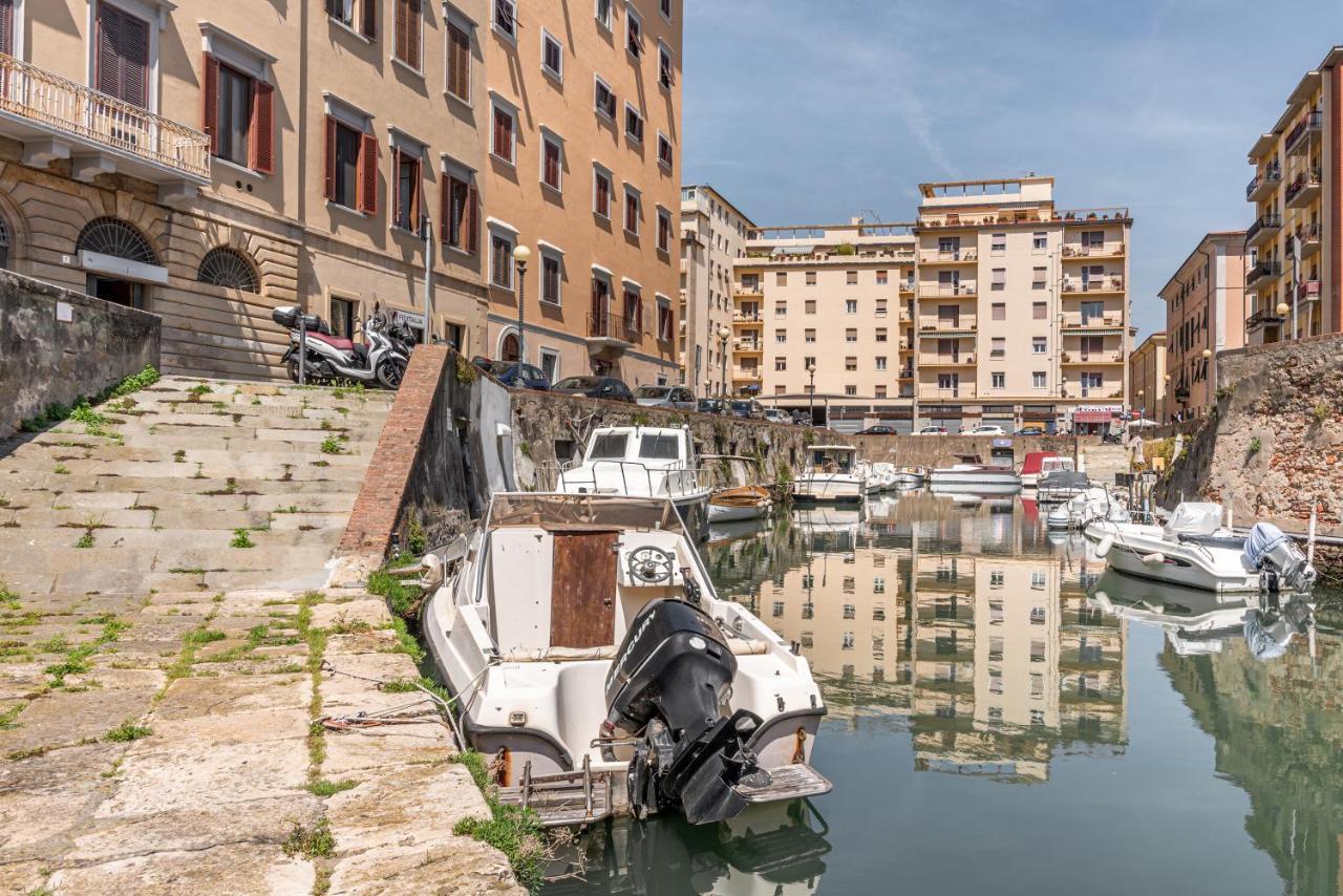 Piccola Venezia Canal View Charming Flat Livorno Buitenkant foto